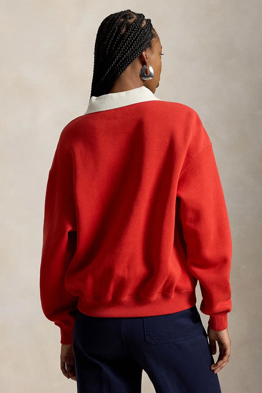 Polo Ralph Lauren Polo Ralph Lauren μπλούζα γυναικεία με βαμβάκι - 2