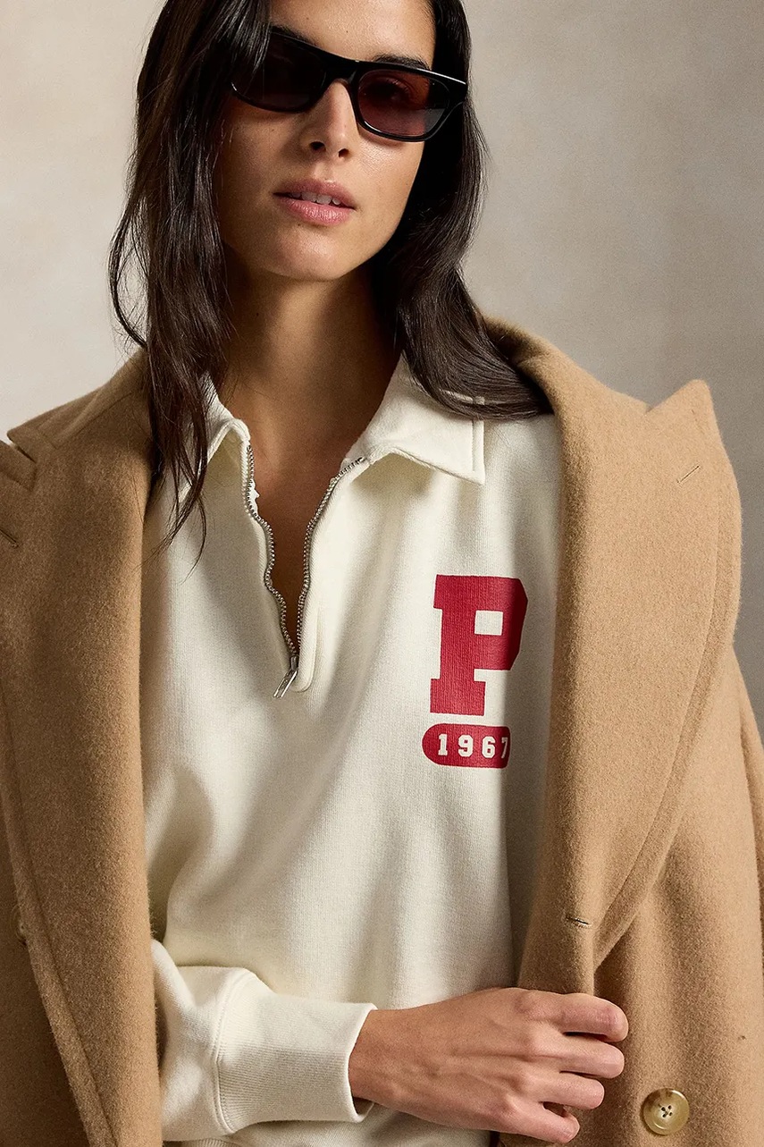 Polo Ralph Lauren Polo Ralph Lauren μπλούζα γυναικεία με βαμβάκι - 4