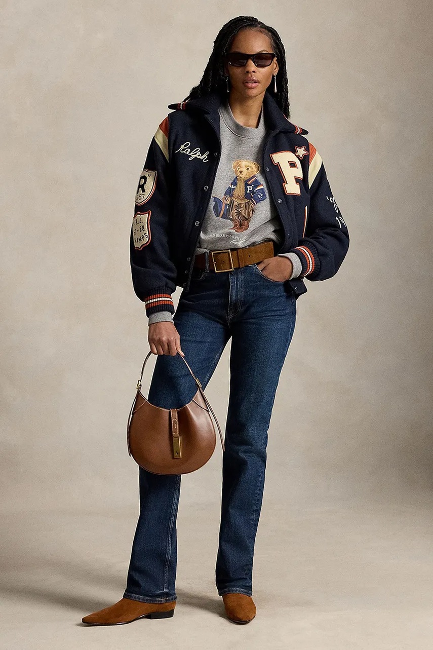 Polo Ralph Lauren Polo Ralph Lauren μπλούζα γυναικεία με βαμβάκι - 3