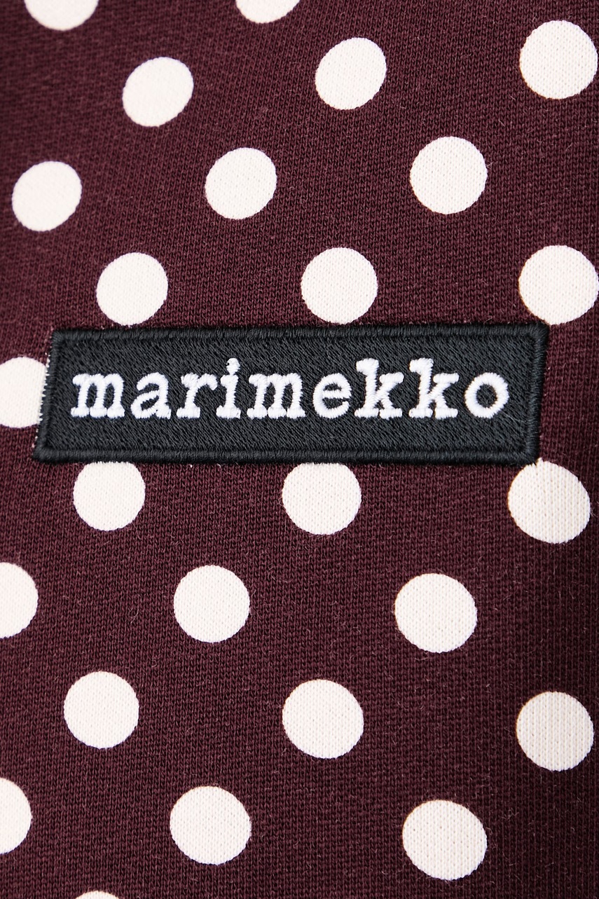 Marimekko Marimekko μπλούζα με κουκούλα γυναικεία βαμβακερή - 5