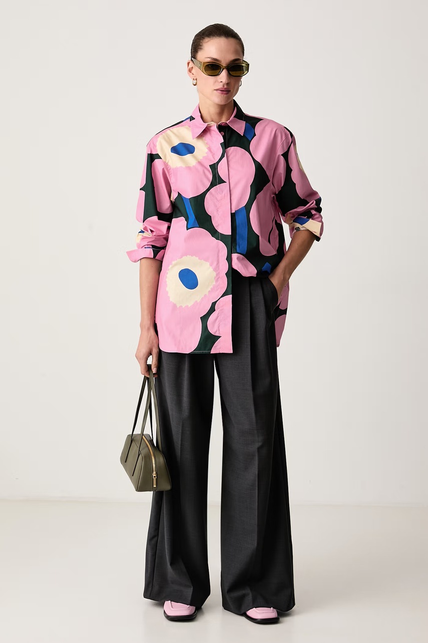 Marimekko  риза дамска от памук