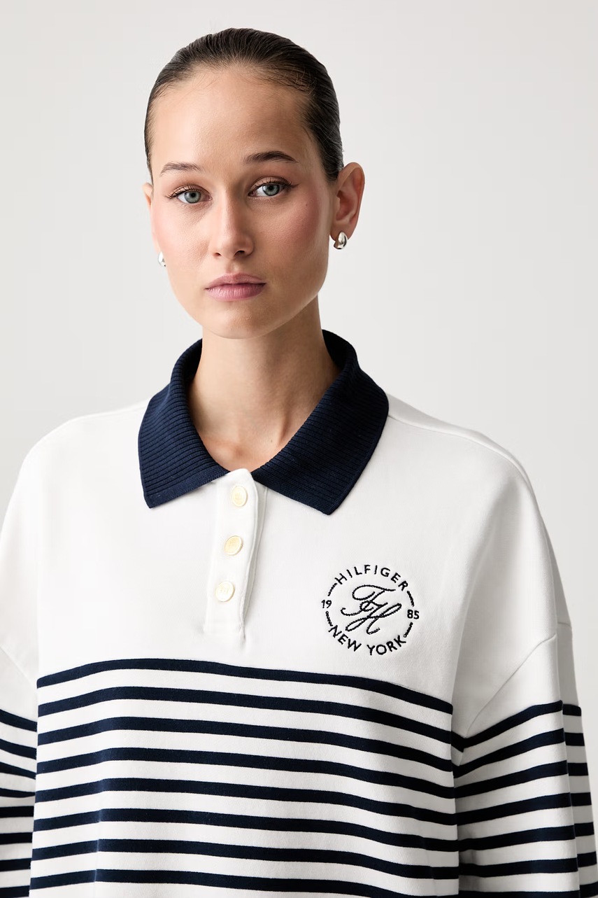 Tommy Hilfiger Tommy Hilfiger μπλούζα γυναικεία βαμβακερή - 4
