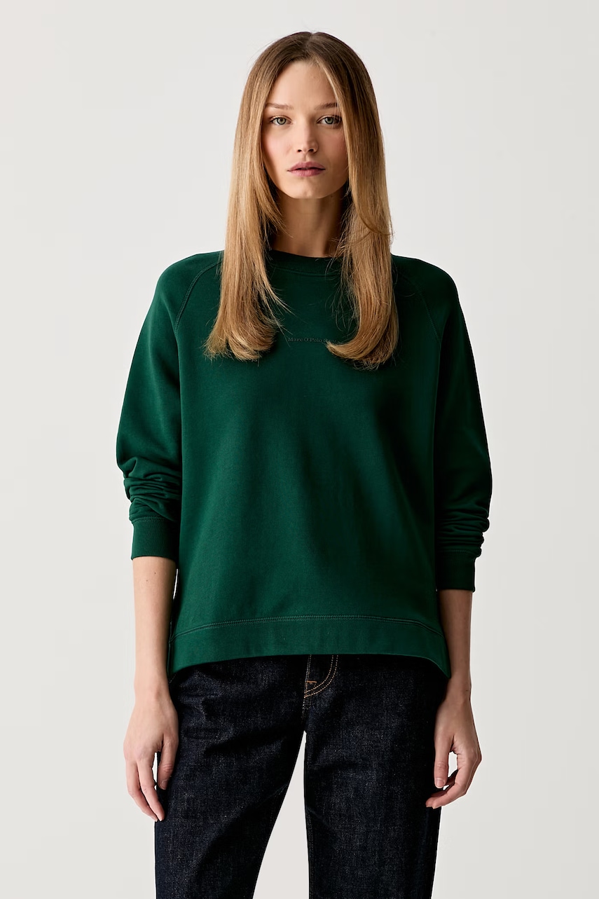 Marc O'Polo bluza oversize damska bawełniana