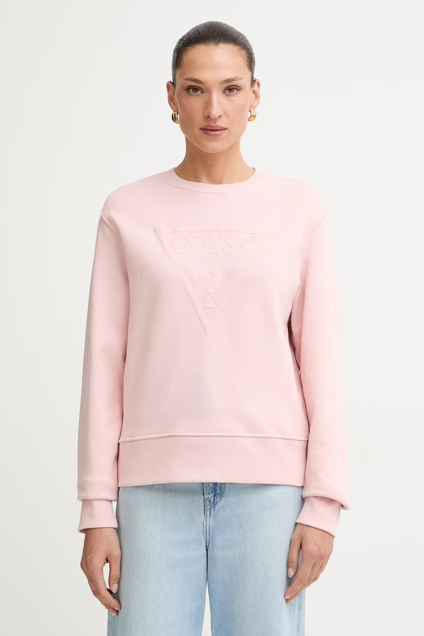 Guess bluza damska z bawełną