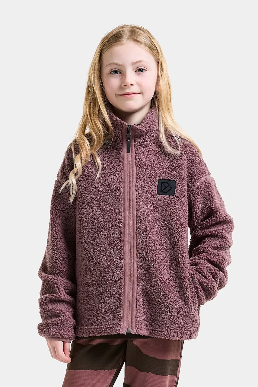 Didriksons dukserica na zakopčavanje za djecu s flisom ZIR KIDS FZ 2