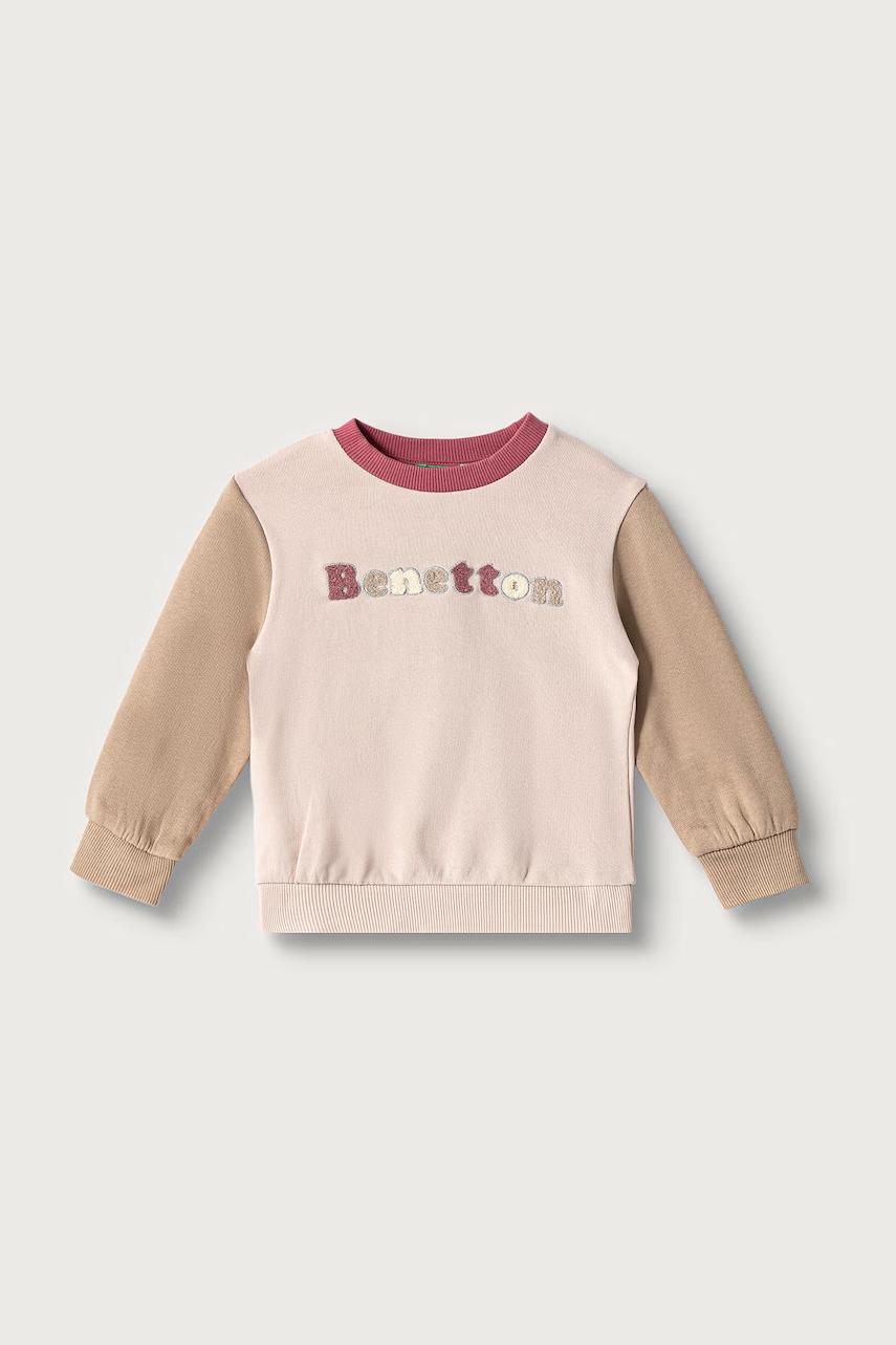 United Colors of Benetton  mikina detská bavlnená