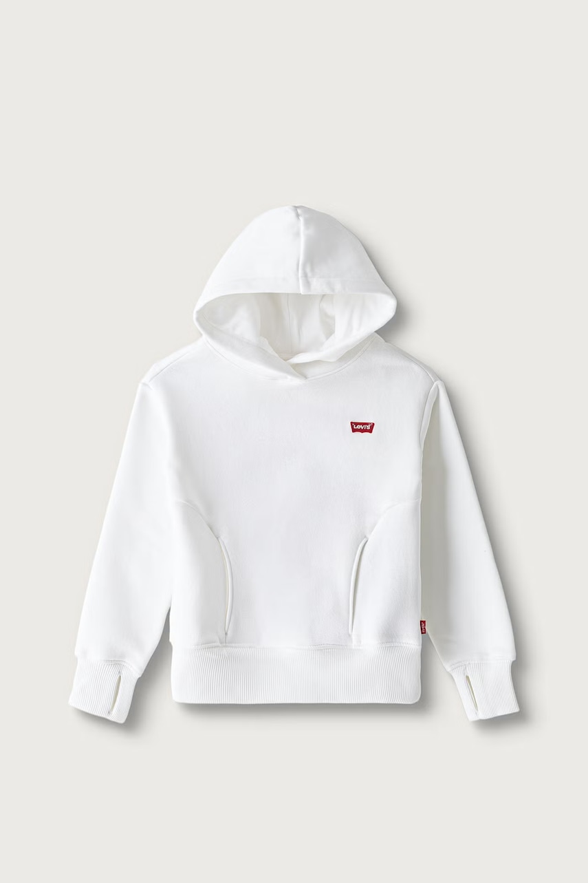 Levi's  mikina s kapucňou detská s bavlnou BATWING PATCH HOODIE