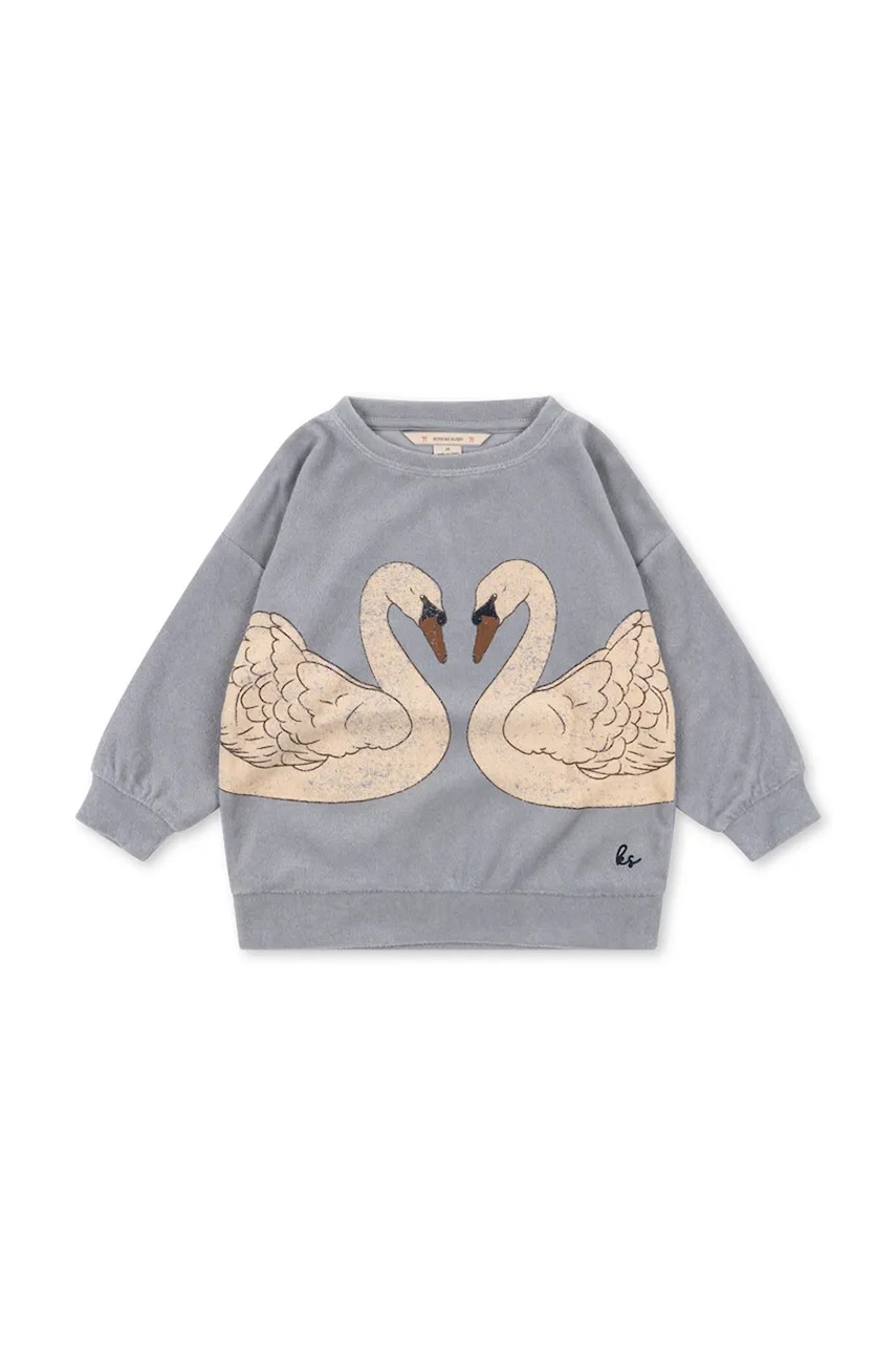 Konges Sløjd μπλούζα παιδική με βαμβάκι ITTY SWEATSHIRT GOTS