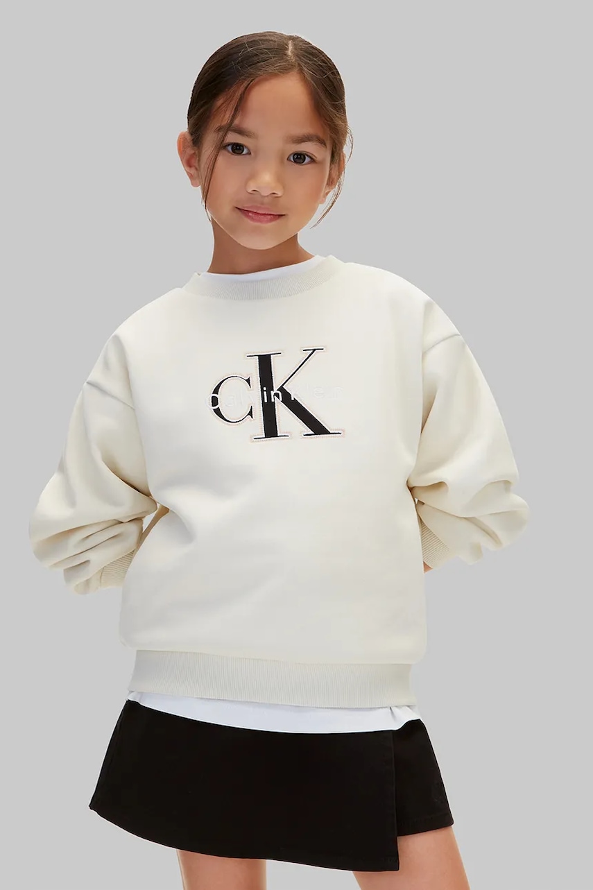 Calvin Klein Jeans  mikina detská bavlnená