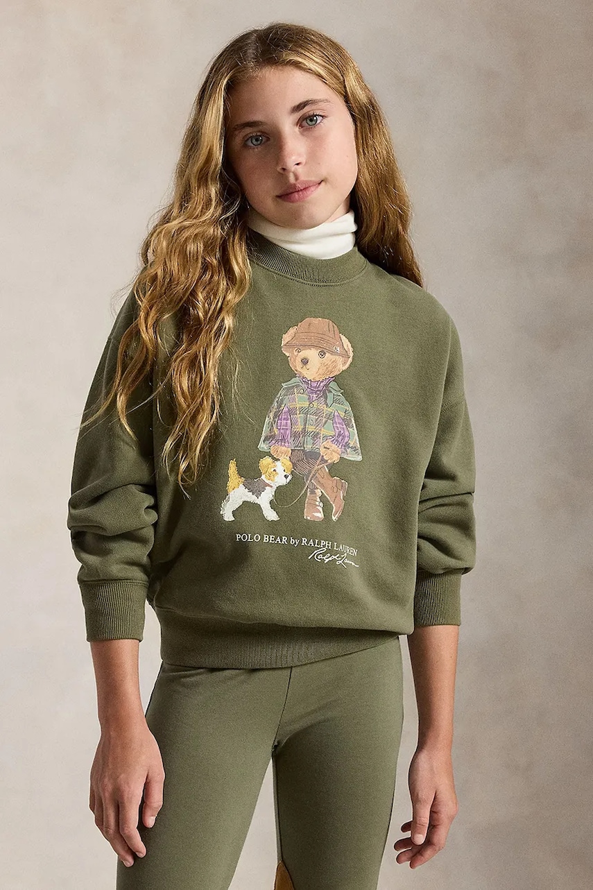 Polo Ralph Lauren mikina detská s bavlnou