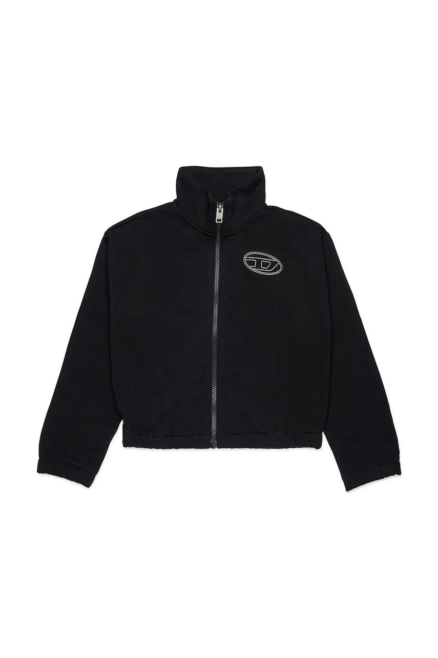 Diesel hanorac cu fermoar pentru copii cu bumbac SALILA SWEAT-SHIRT