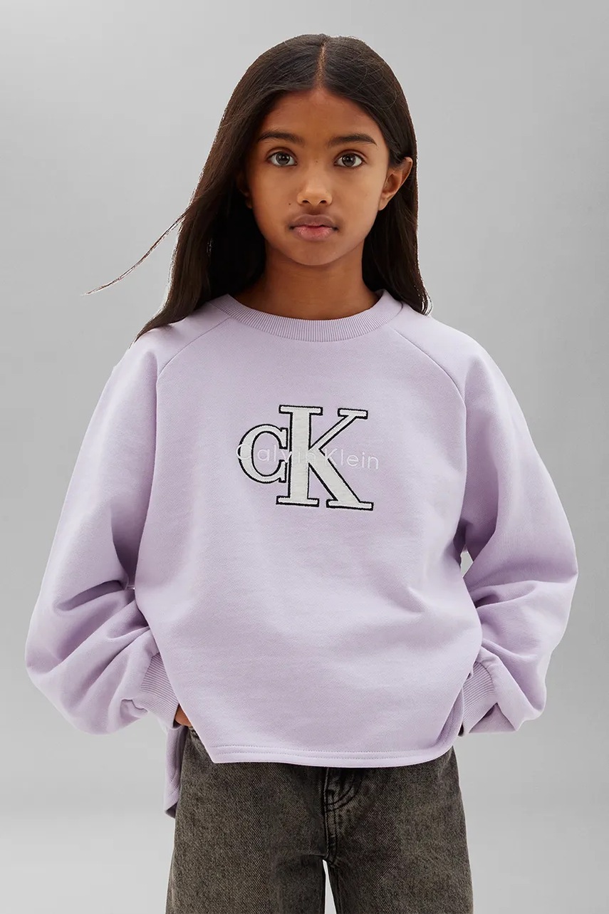 Calvin Klein Jeans mikina dětská bavlněná (obrázek 4)