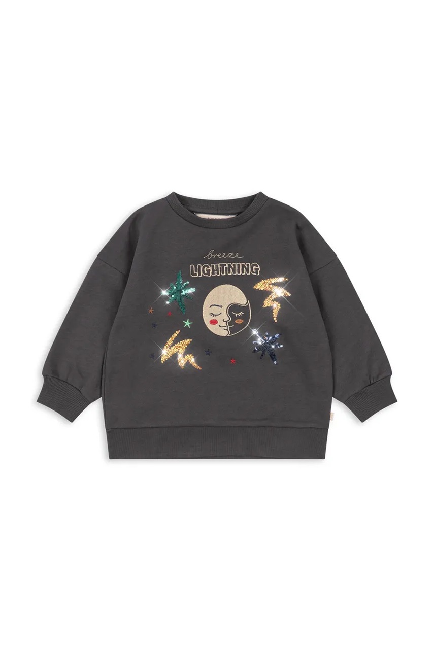 Konges Sløjd  суичър за деца с памук LOU SWEAT SHIRT GOTS