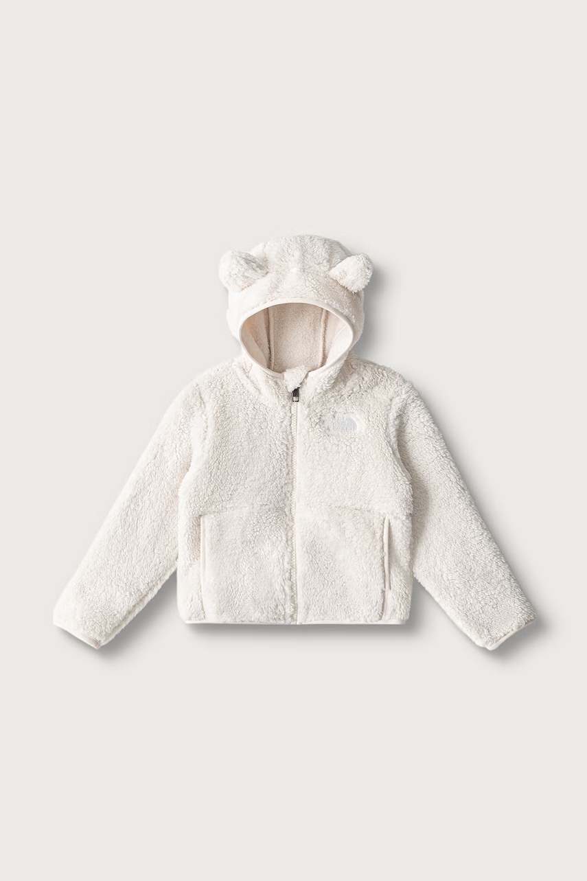 The North Face dukserica na zakopčavanje s kapuljačom za djecu s flisom KID CAMPSHIRE F/Z HOODIE