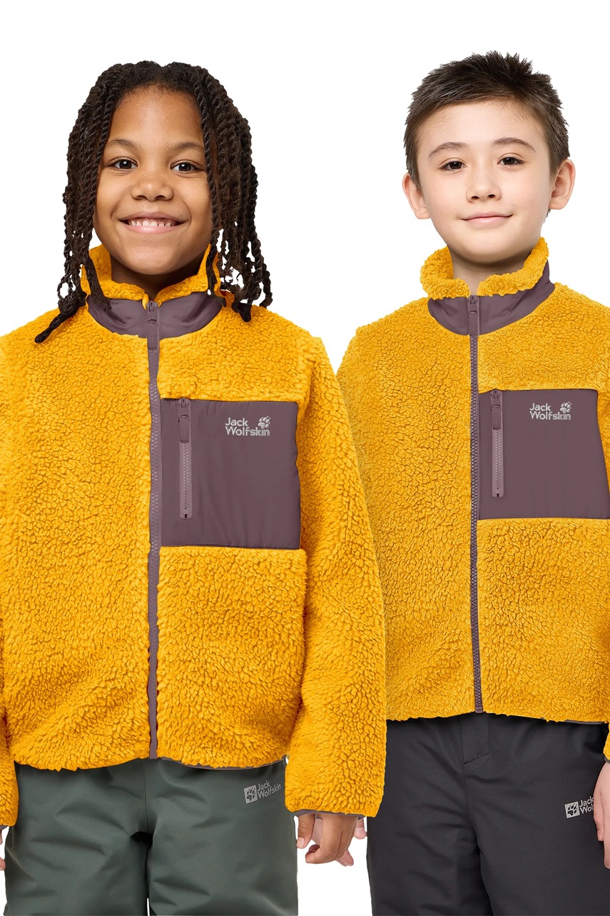 Jack Wolfskin  flísová mikina detská ICE CURL