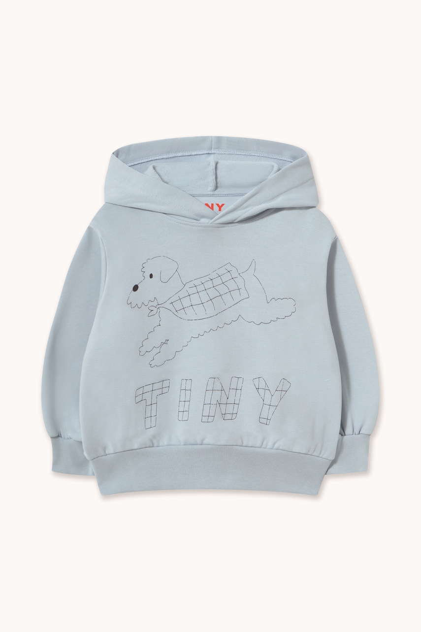 Tinycottons dukserica sa kapuljačom za djecu od pamuka JUMP DOG GRAPHIC HOODIE