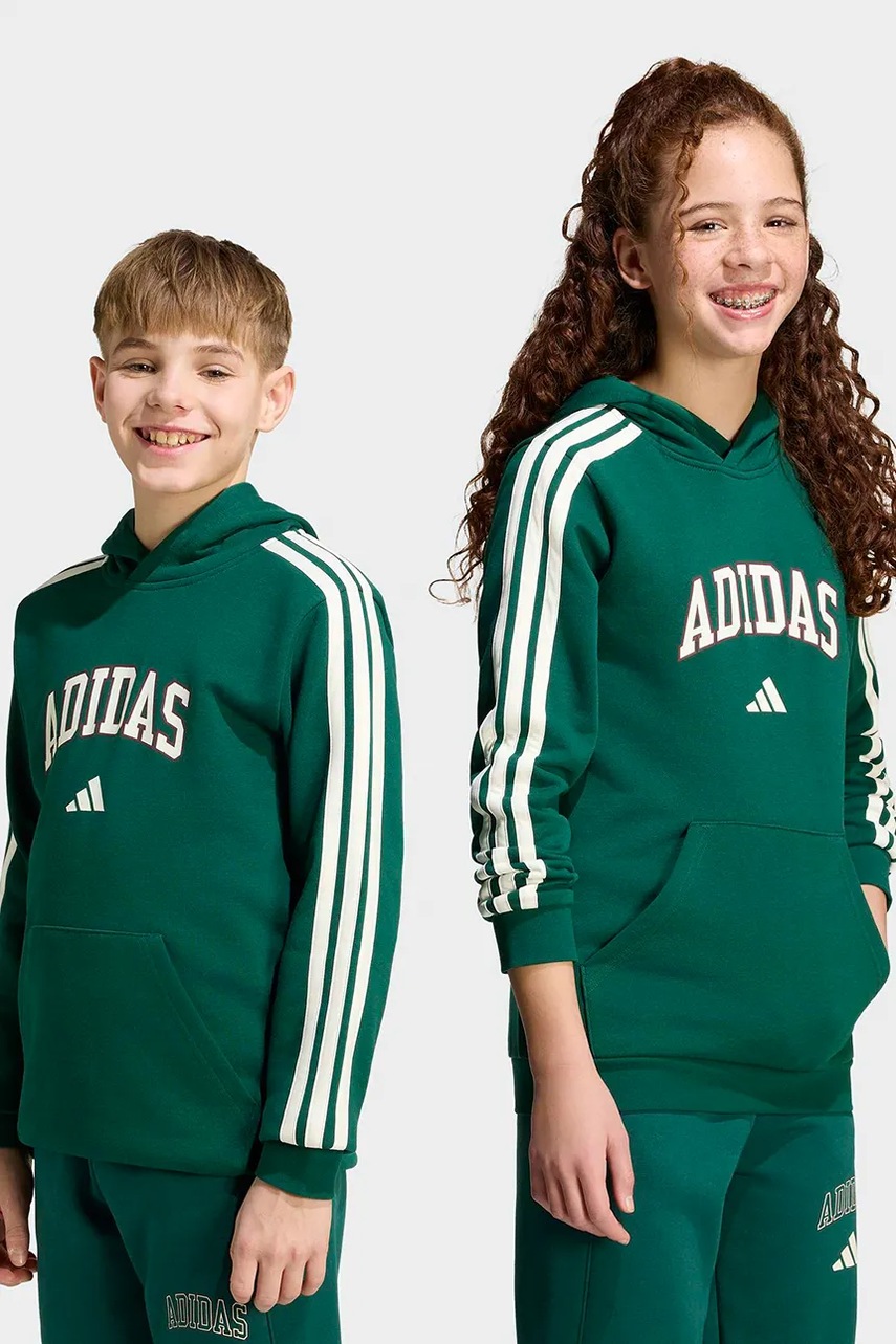 adidas hanorac cu glugă pentru copii cu bumbac