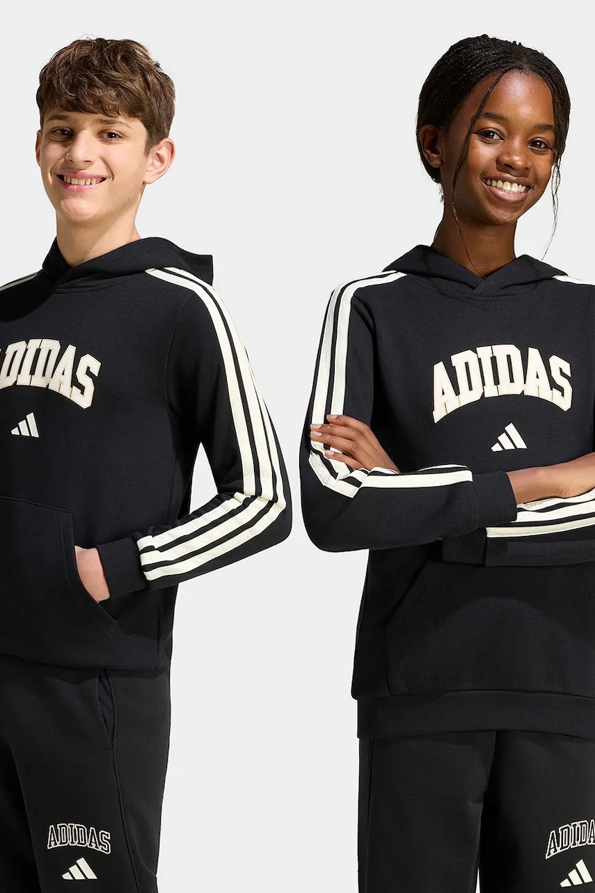 adidas hanorac cu glugă pentru copii cu bumbac