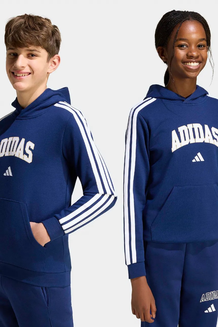 adidas hanorac cu glugă pentru copii cu bumbac