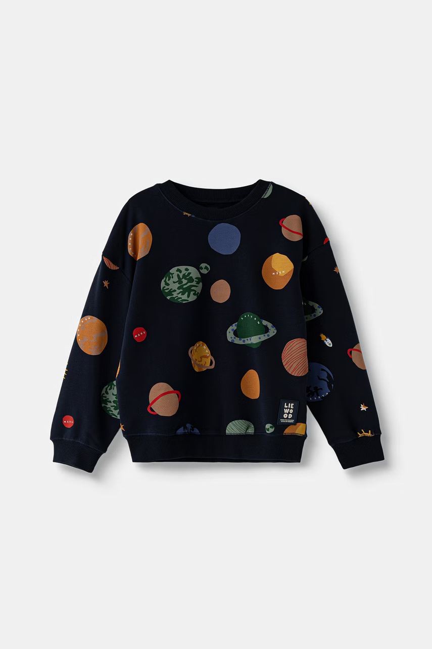 Liewood dukserica za djecu od pamuka Ridley Printed Sweatshirt