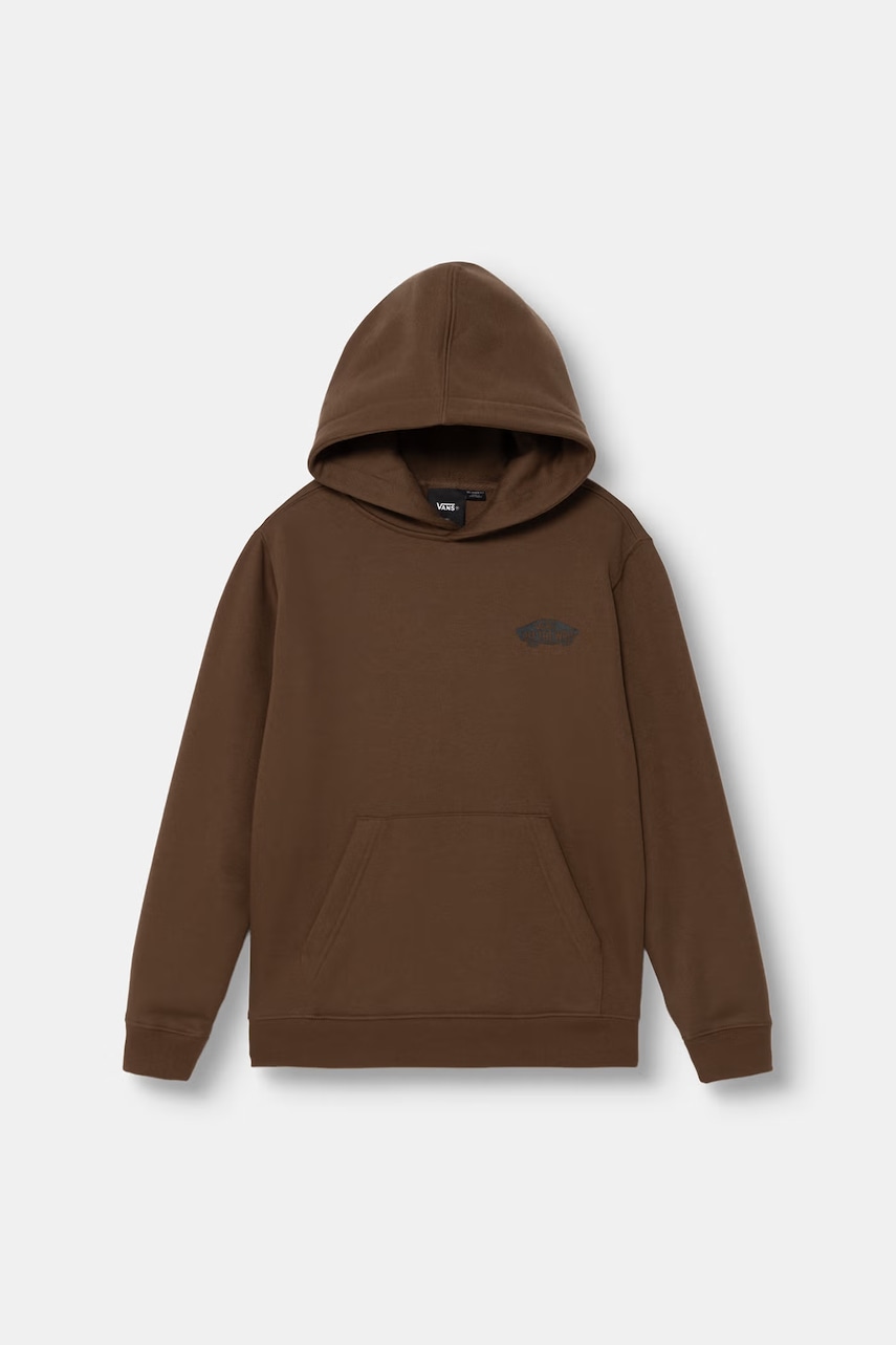 Vans μπλούζα με κουκούλα παιδική με βαμβάκι Double St