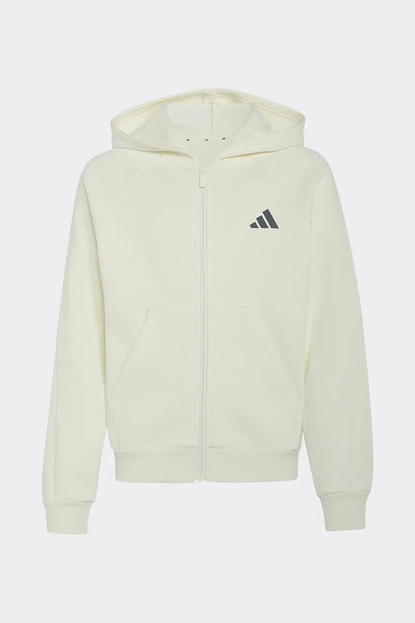 adidas hanorac cu fermoar și glugă pentru copii cu bumbac