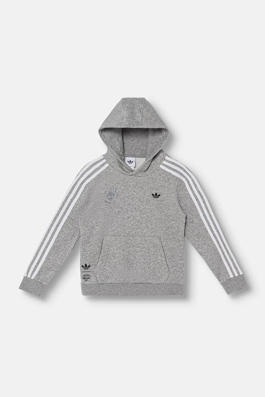 adidas Originals hanorac cu glugă pentru copii cu bumbac