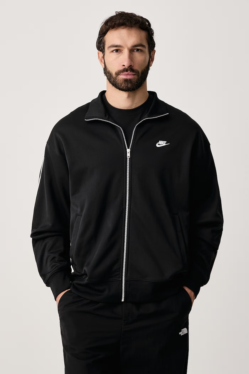 Nike Sportswear dukserica na zakopčavanje za muškarce s pamukom Club