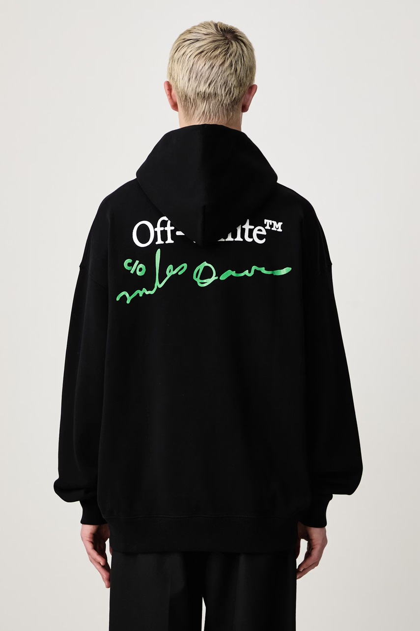 Off-White  League Skate hanorac cu glugă din bumbac pentru bărbați
