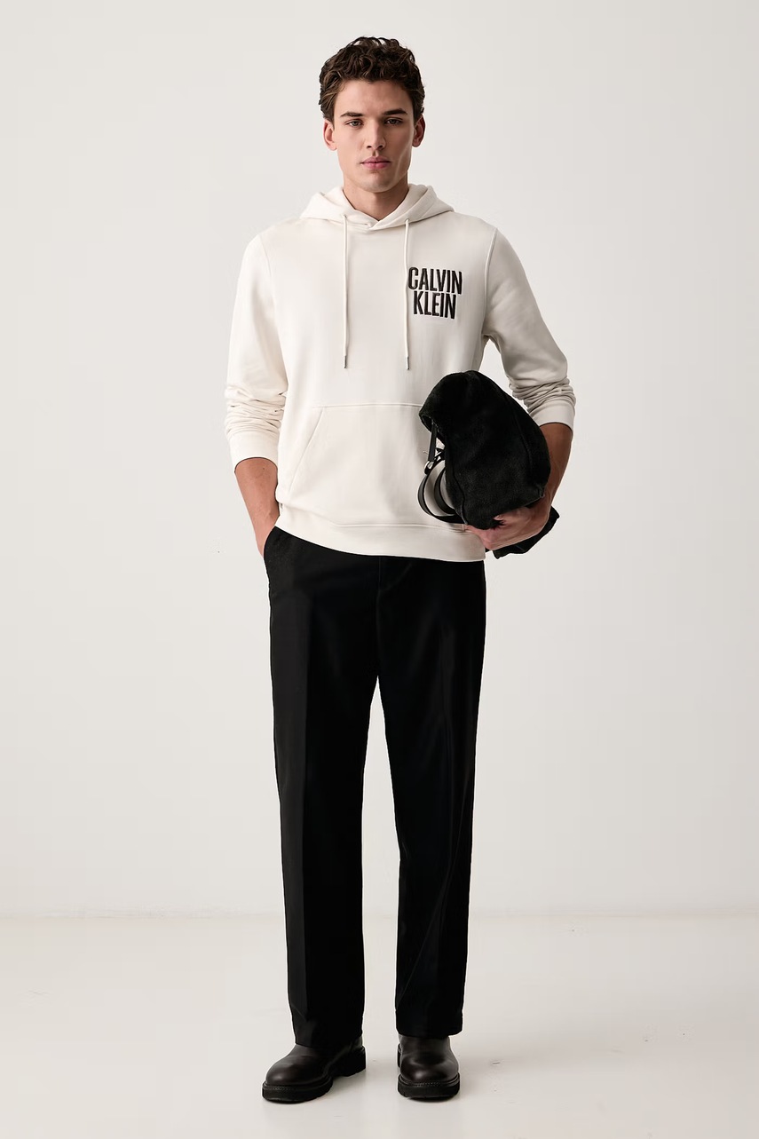 Calvin Klein Jeans  суичър с качулка мъжки с памук