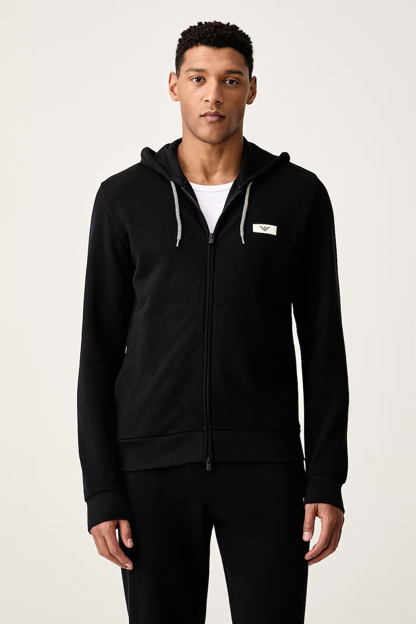 Emporio Armani Underwear hanorac de loungewear pentru bărbați cu bumbac
