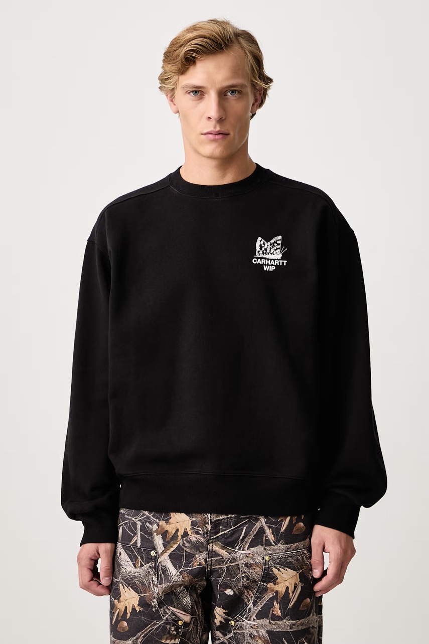 Carhartt WIP  Hourglass Sweat hanorac cu bumbac pentru bărbați