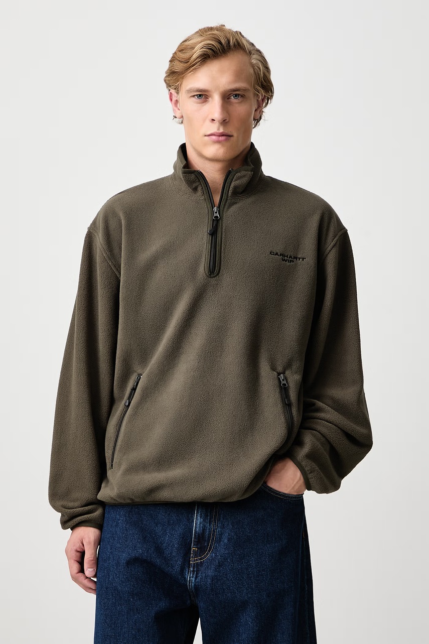 Carhartt WIP  Edmore Half Zip Sweat bluza polarowa męska