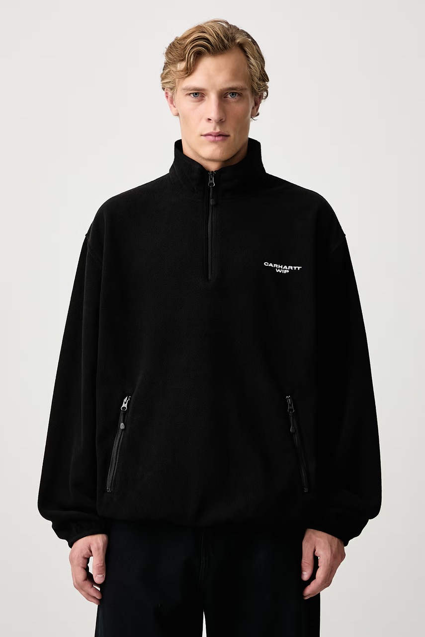 Carhartt WIP  Edmore Half Zip Sweat hanorac din polar pentru bărbați