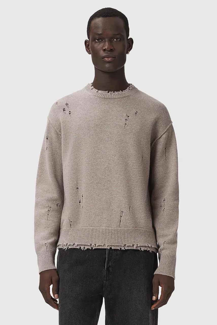 AllSaints  pulover pentru bărbați cu lână WOLF