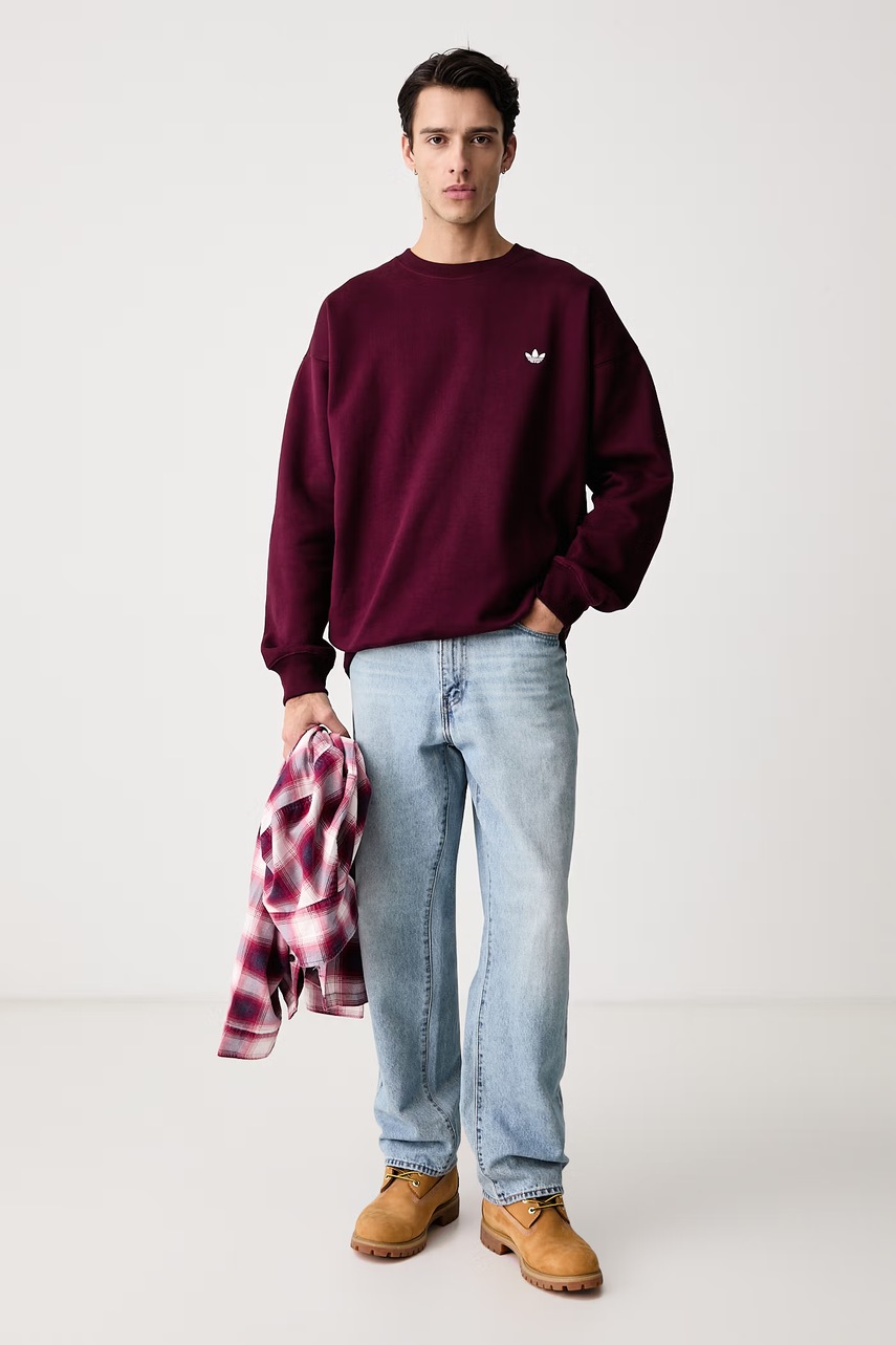 adidas Originals  суичър мъжки с памук Trefoil Essentials