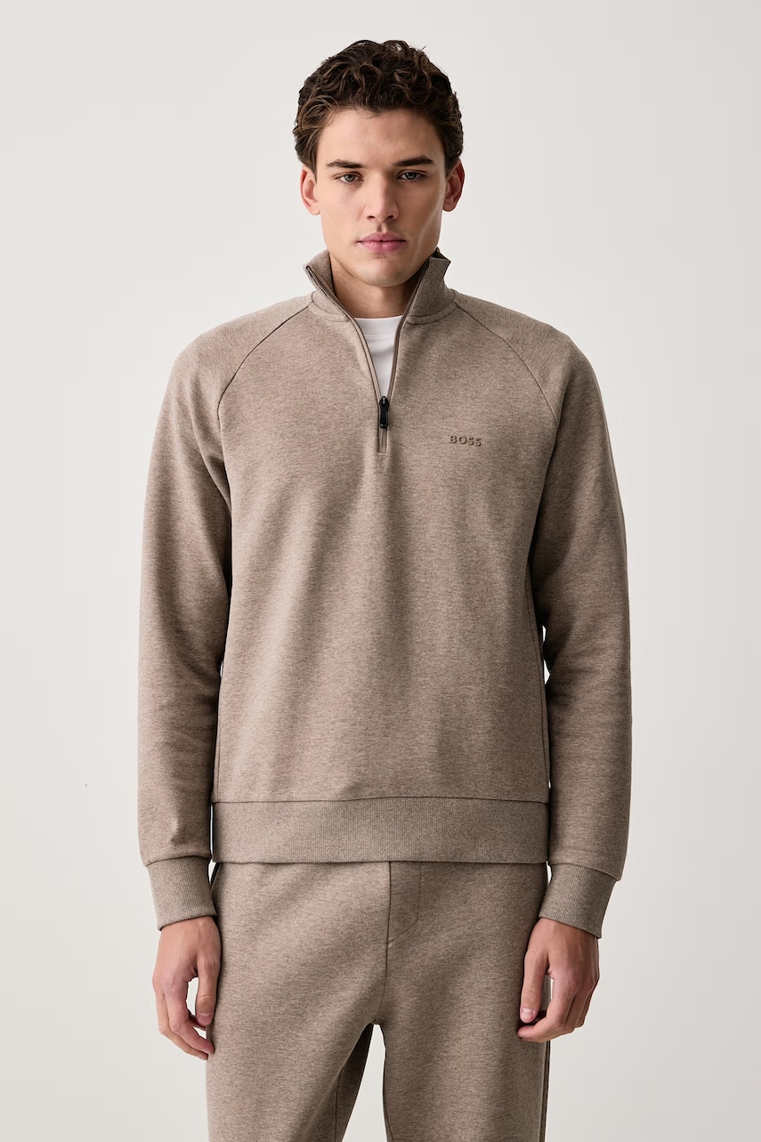 BOSS Green dukserica za muškarce s pamukom Sweat