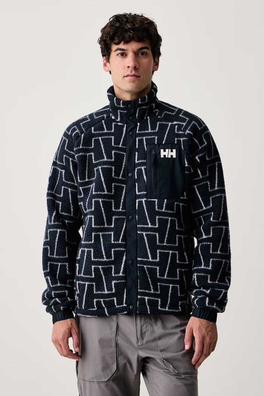 Helly Hansen hanorac cu fermoar pentru bărbați din polar PANORAMA