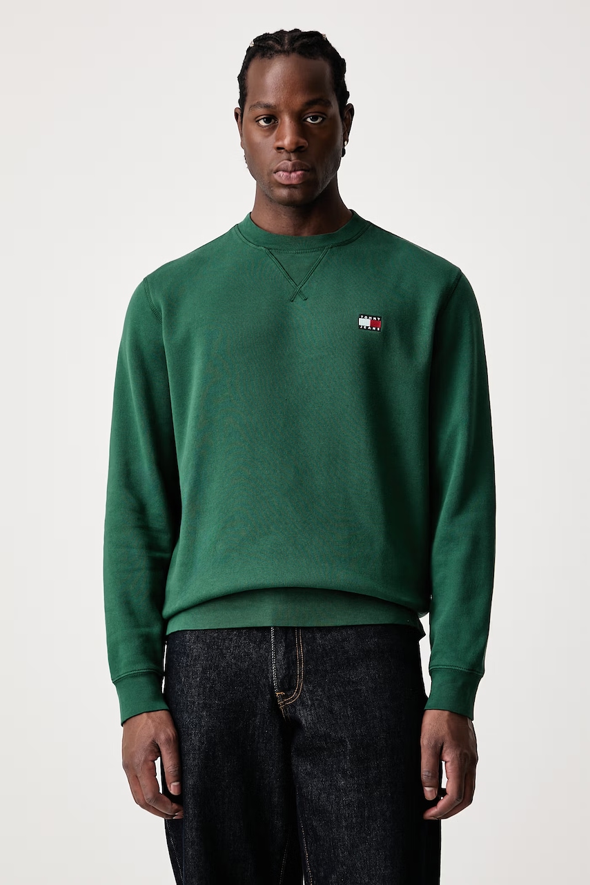 Tommy Jeans  mikina pánska s bavlnou