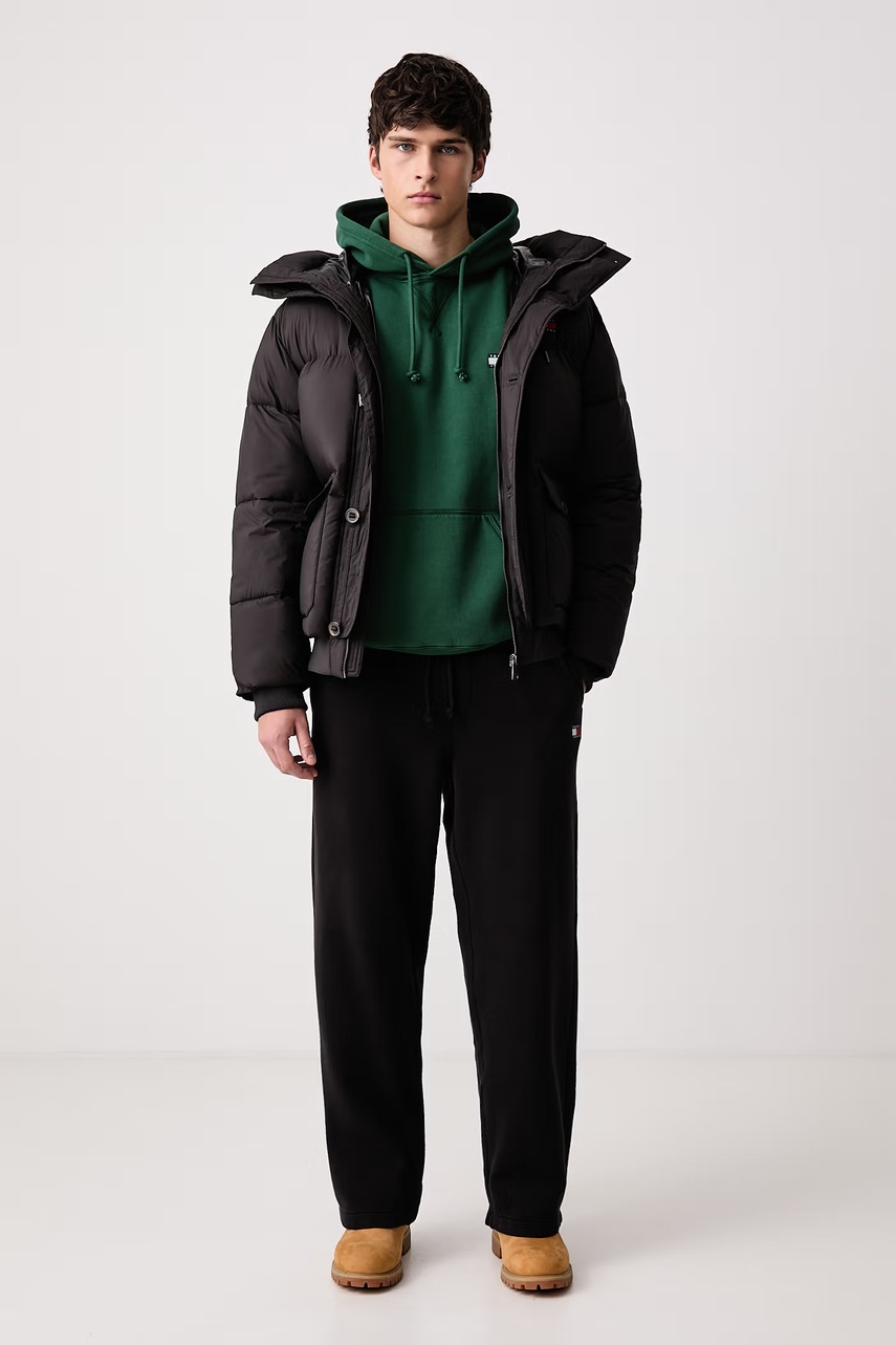 Tommy Jeans  суичър с качулка мъжки с памук