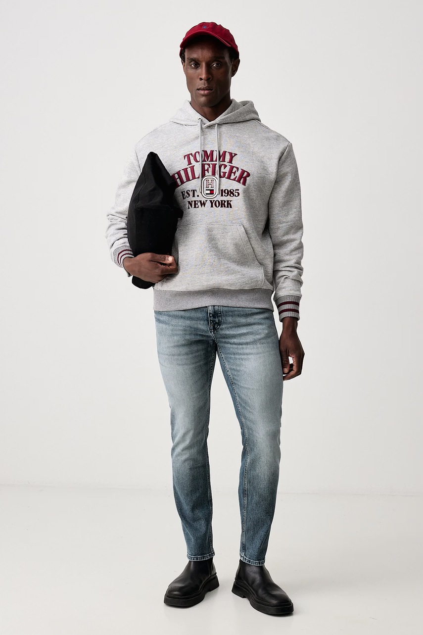 Tommy Hilfiger  суичър с качулка мъжки от памук
