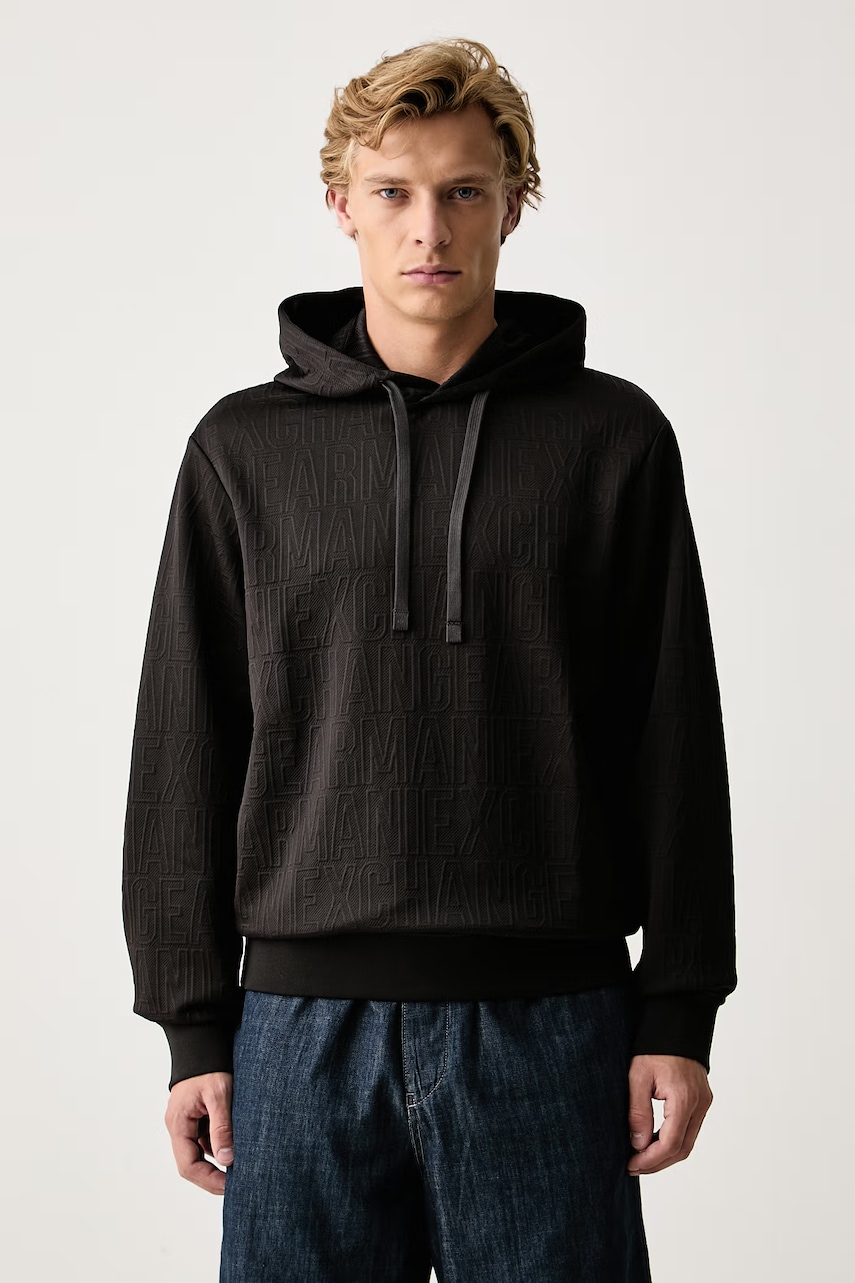 Armani Exchange hanorac cu glugă pentru bărbați