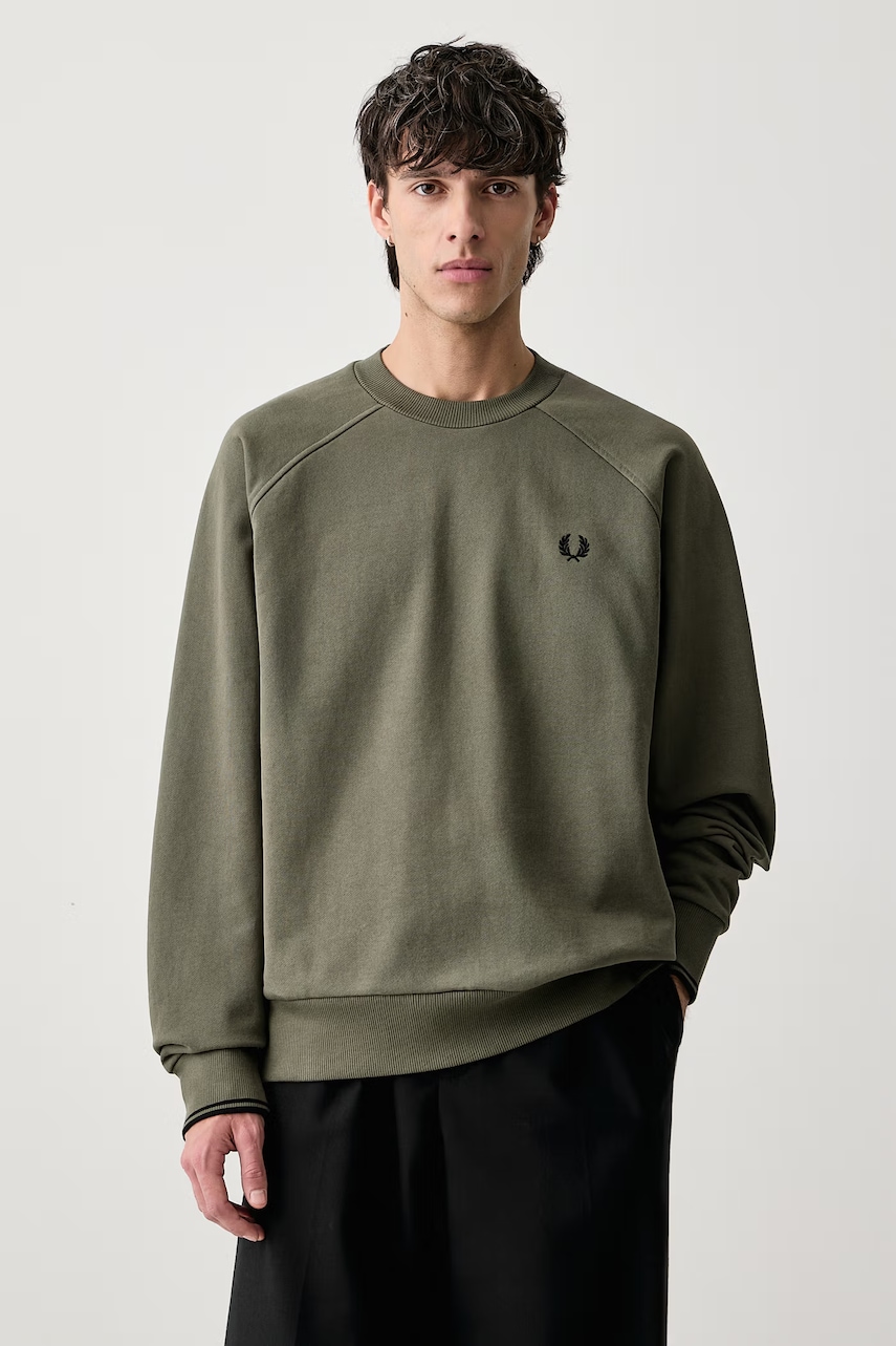 Fred Perry  hanorac oversized din bumbac pentru bărbați
