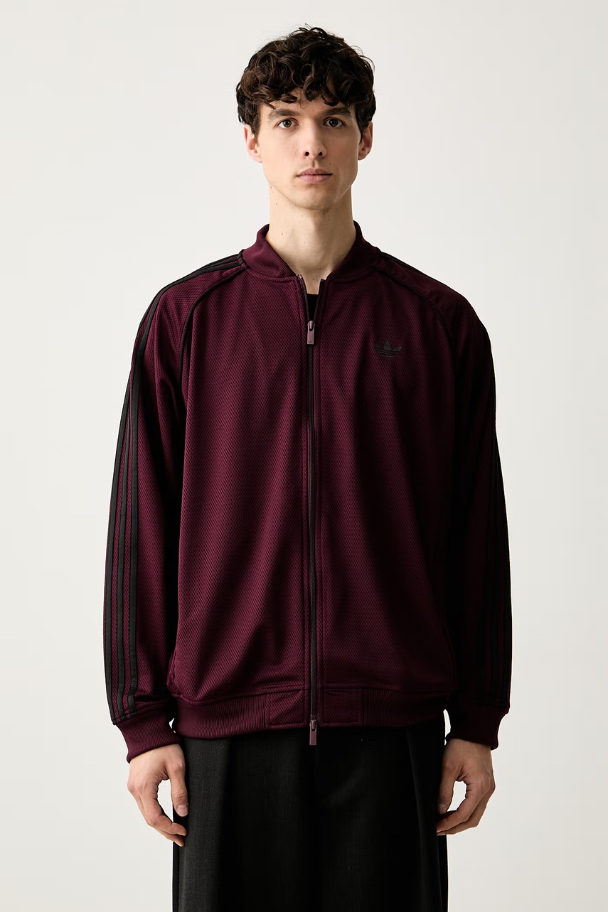 adidas Originals μπλούζα με κουμπιά ανδρική SST Adicolor Classic Mesh
