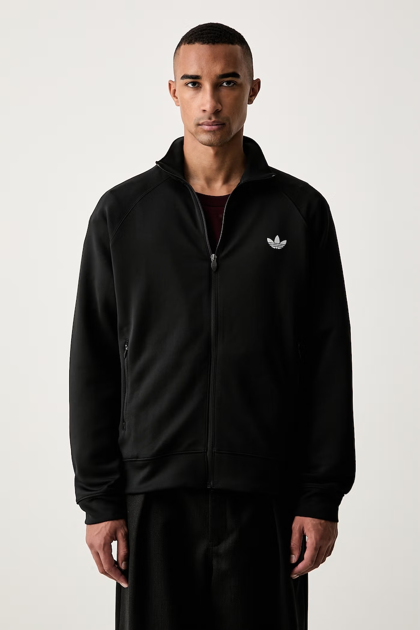 adidas Originals mikina na zips pánska Trefoil Essentials Spacer