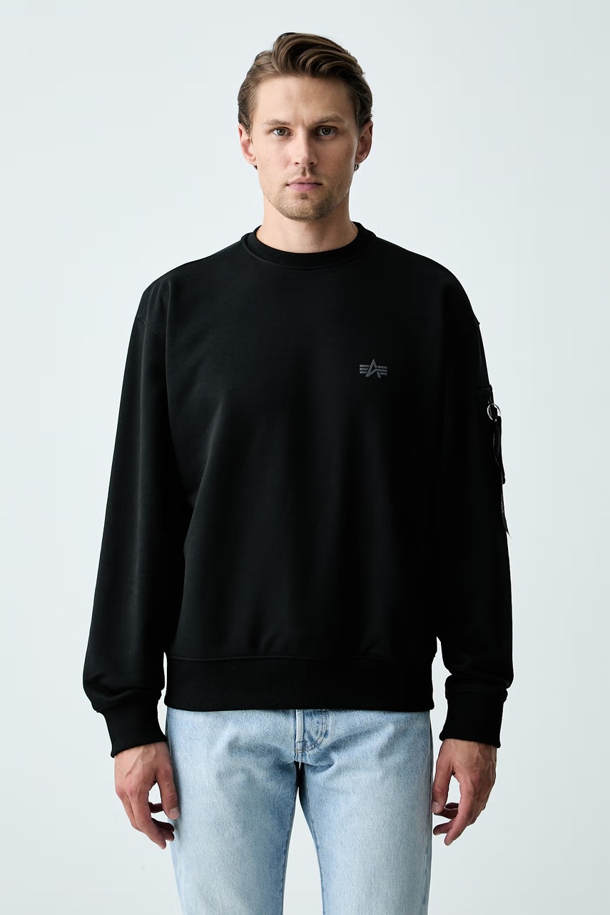 Alpha Industries bluza męska z bawełną DTM Mid