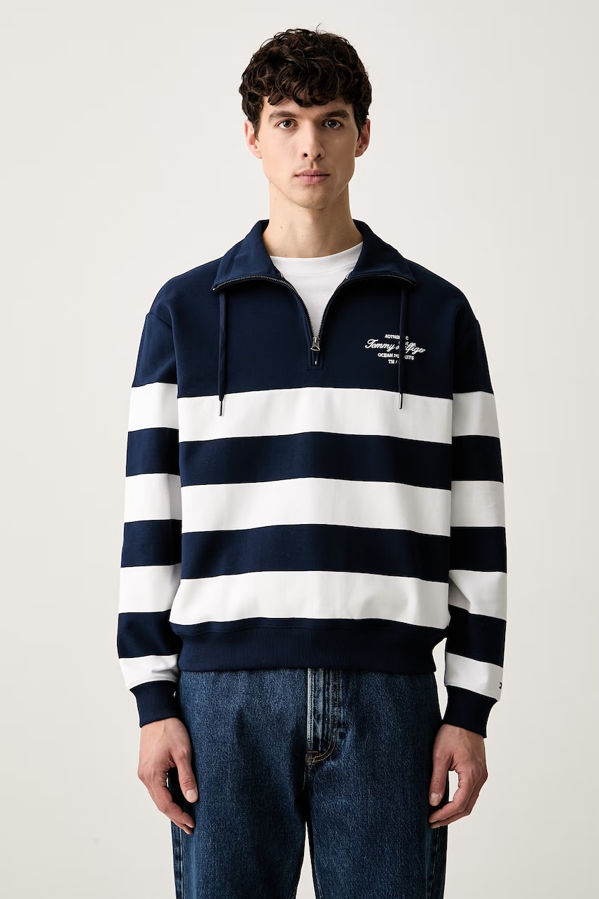 Tommy Hilfiger μπλούζα ανδρική με βαμβάκι