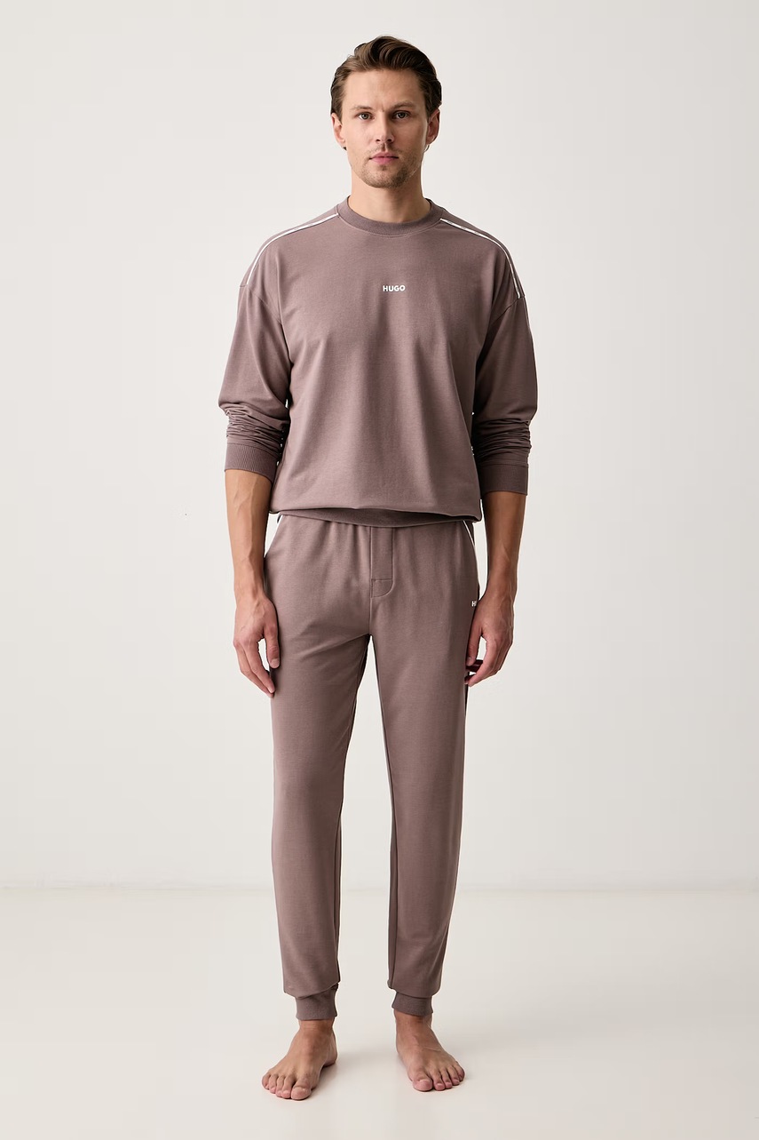 HUGO  домашен суичър мъжки с памук NOAH SWEATSHIRT