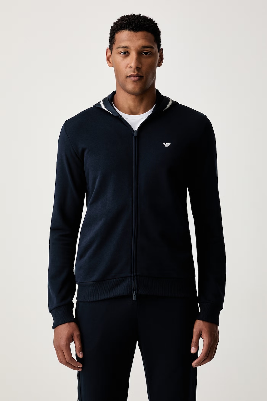 Emporio Armani Underwear hanorac de loungewear pentru bărbați cu bumbac