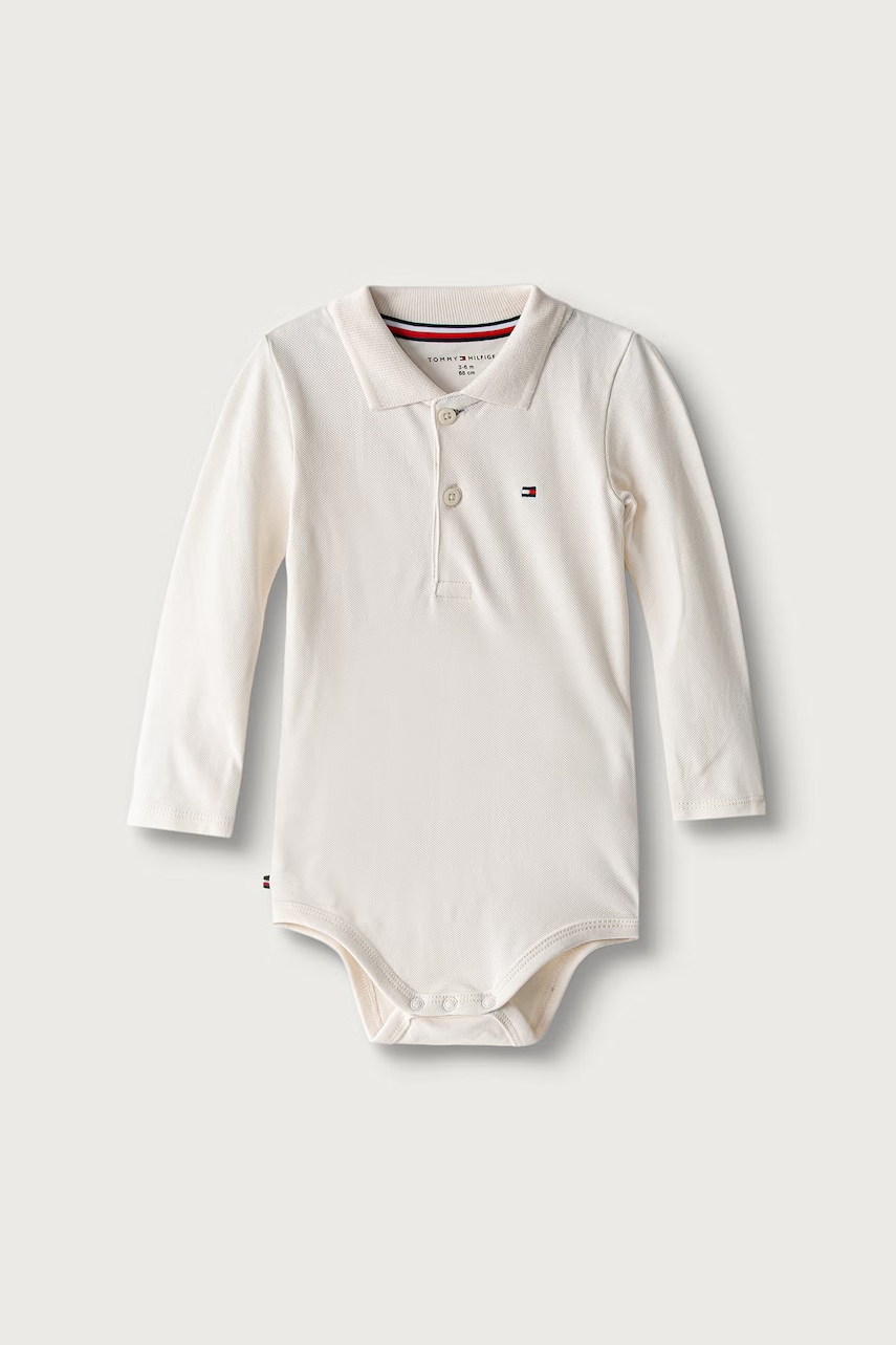 Tommy Hilfiger body dojčenské bavlnené s elastanom